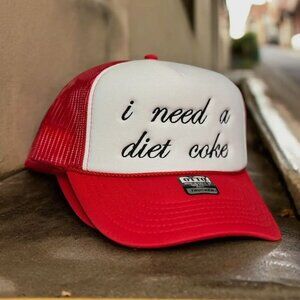I NEED A DIET COKE Trucker Hat